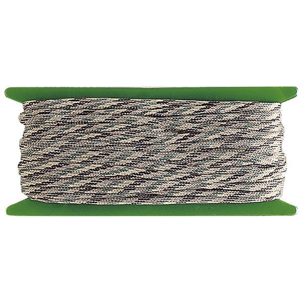 Seil 15m oliv/beige/braun