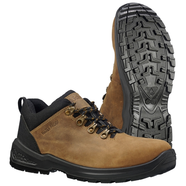 Performance Halbschuh Arnsberg waterproof hellbraun/schwarz