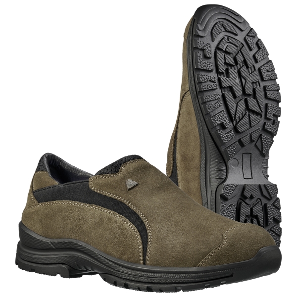 Slipper Nubukleder braun