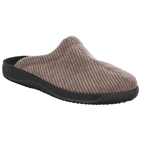 Cord Pantolette hellbraun