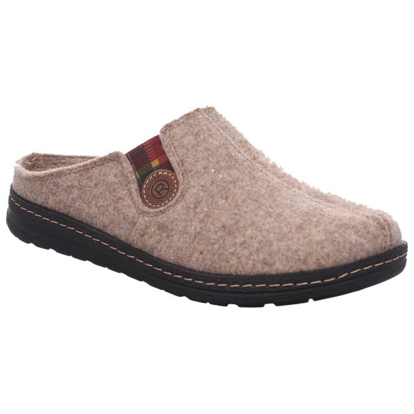 Softfilz Hausschuh Asiago-H beige