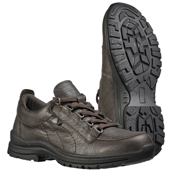 Jagdschuh Rindleder braun