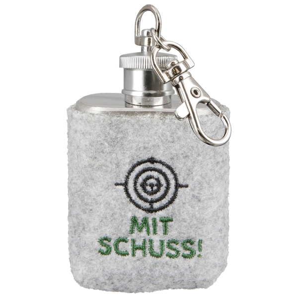 Schlüsselanhänger "Mit Schuss!"