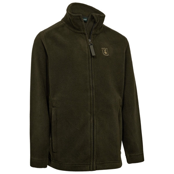 Kinder Fleecejacke Atlas Light oliv