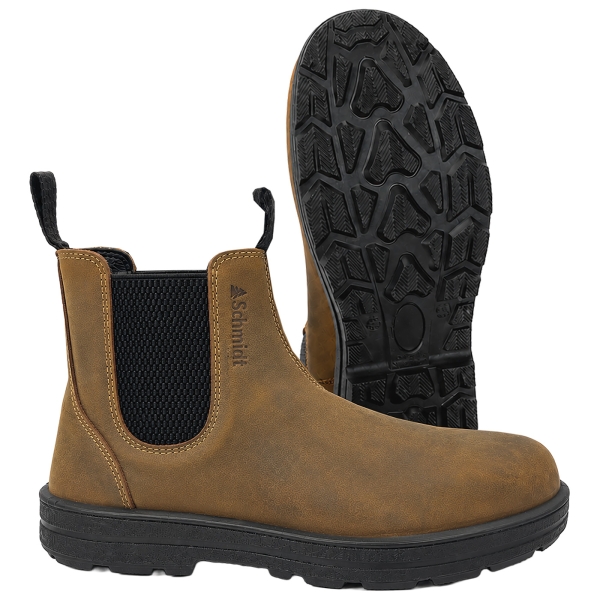 Premium Chelsea Boot Treviso hellbraun/schwarz