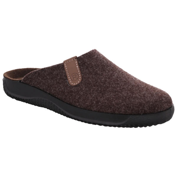 Softfilz Pantolette Soltau-H mocca/dunkelbraun
