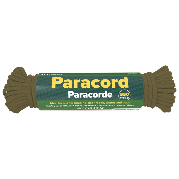Paracord 15,25m oliv