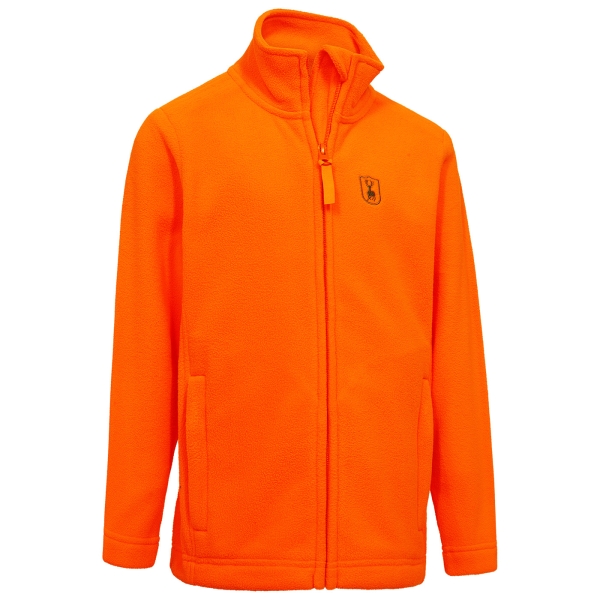 Kinder Fleecejacke Atlas Light orange
