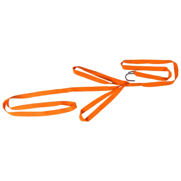 Dreizug-Bergehilfe mit Haken orange