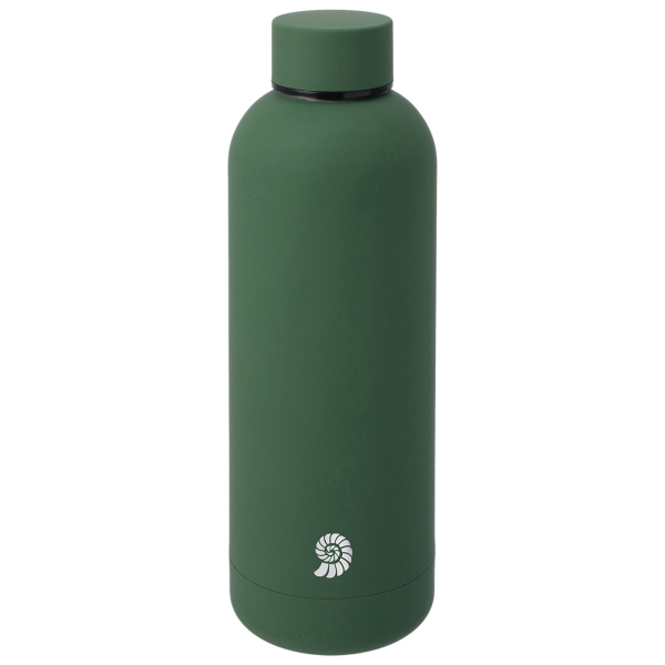 Isolierflasche Soft-Touch oliv