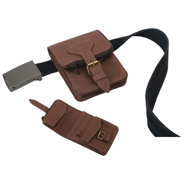 Gürteltasche / Geldbörse braun